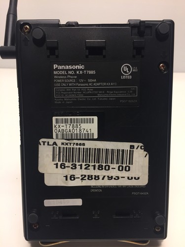 ^ PANASONIC KX-T7885 900MHz Wireless Phone Base--------------------(19) - Picture 6 of 12