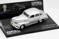 Opel KapitäN 1951 1953 Silber Chuck Jordan IXO Eaglemoss 1:43 Designer Metall