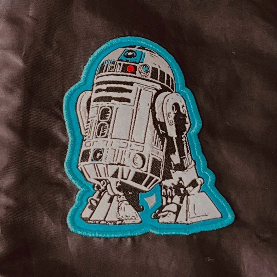 Disney Star Wars R2-D2 Chaqueta Talla 5/6 Piezas Vellón para Niños Azul Negro Foto 3 de 4