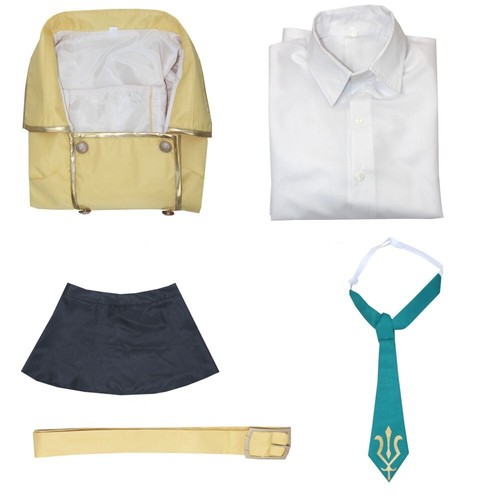 Code Geass C.C. Cosplay Lelouch Lamperouge Costume Lelouch School Uniform - Picture 3 of 6