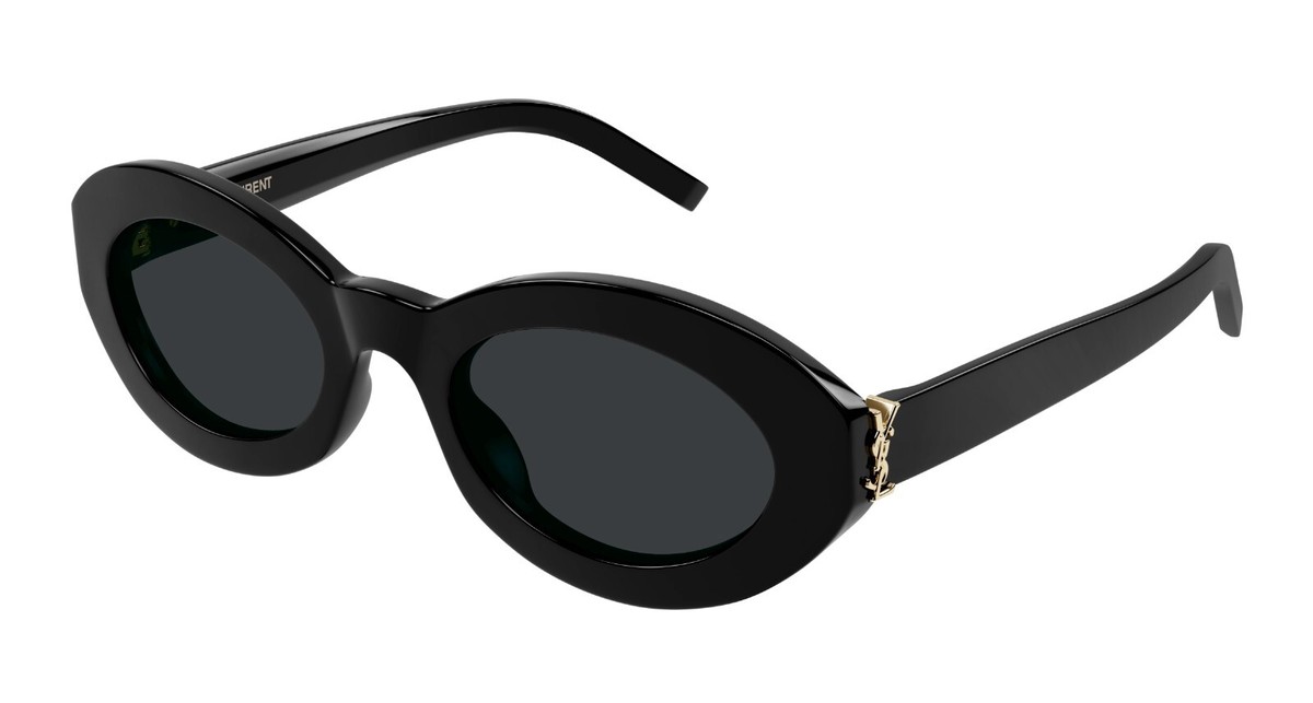 Saint Laurent SL M136 Black/Grey (001) Sunglasses