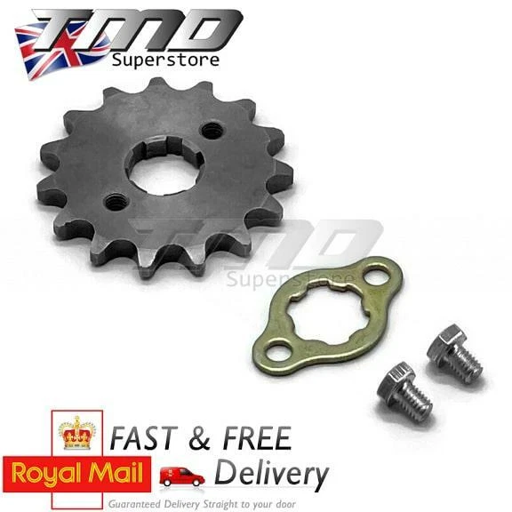 Smaller front sprocket on motorcycle outlet