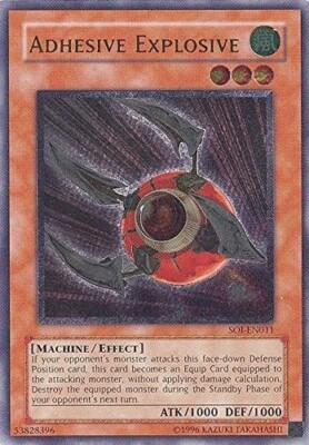 Yu-Gi-Oh! Adhesive Explosive (SOI-EN011) Shadow of Infinity Unlimited Edion NM