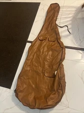 Chello Or Other Large Instrument case 6’ Length 2’ Width Brown Leather 8” H