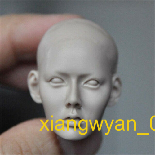 Escultura de cabeza de niña coreana 1:6 sin pintar para figura de 12" estrella Phicen TBL - Imagen 1 de 5