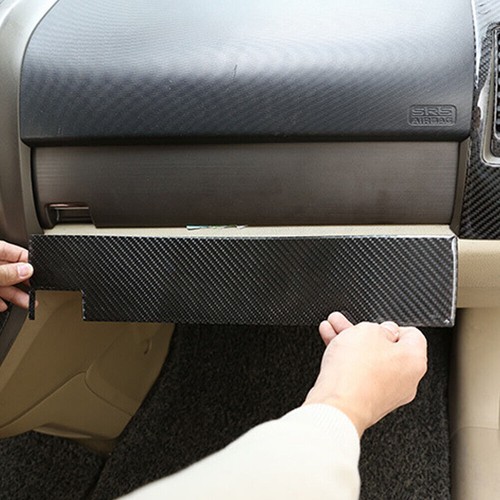 Carbon Fiber Copilot Dashboard Panel Cover Trim For Honda CR-V CRV 2007-2011 - Picture 3 of 12