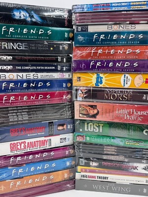 DVD TV Shows-250 Titles-Complete Your Set!-Buy 1, Get 1 At 50% Off-Add 2 to Cart