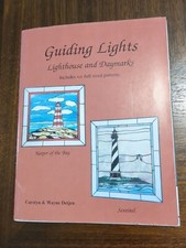 Guiding Lights  6 Full Size Stained Glass Patterns for Lighthouses  Daymarks