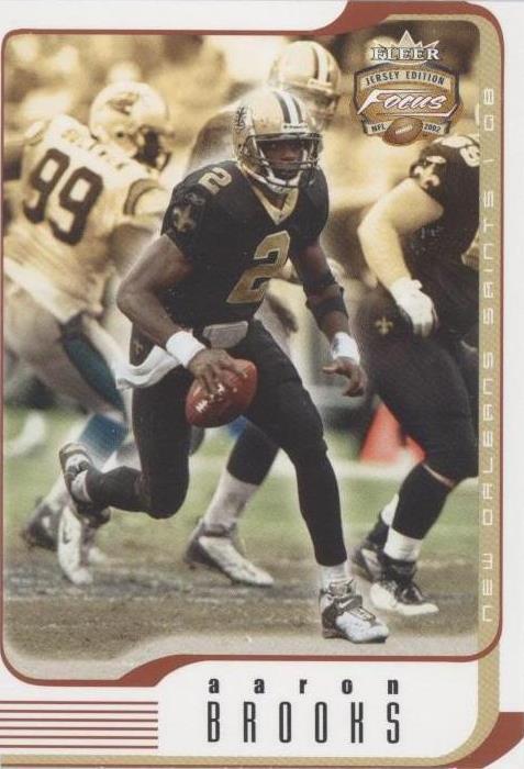 2002 Fleer Focus Jersey Edition Aaron Brooks #65 - 1 of 2
