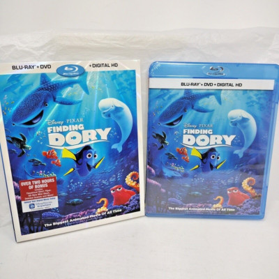 Finding Dory Blu-Ray + DVD + Digital HD Sealed w/ Slip Cover Disney Pixar