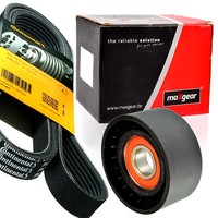 Contitech 7PK1605 Keilrippenriemen + Rolle FüR Duster Logan Camptur Clio 1.2