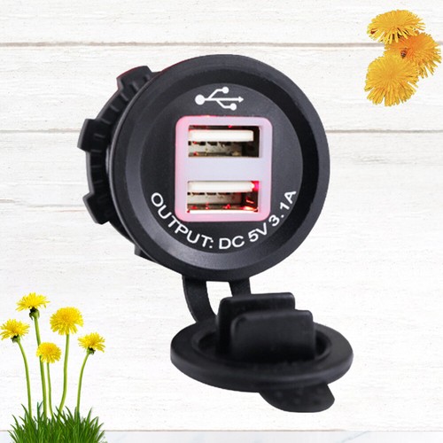 5 V Caricatore Per Auto Double USB Presa Adattatore Accendisigari - Zdjęcie 3 z 11