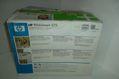 HP Photosmart 375 Digital Photo Inkjet Printer PictBridge USB 32MB Q3423A - Picture 10 of 12