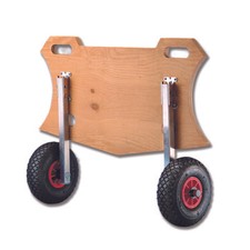 Trem Ruote alaggio tender Zodiac ribaltabileTubo d. mm 30 Ruote d. mm 260 O08260