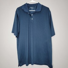 Walter Hagen Essentials Golf Polo Shirt Mens Size XXL Blue Short Sleeve