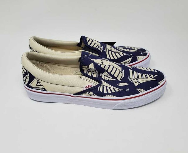 van slip on sneakers