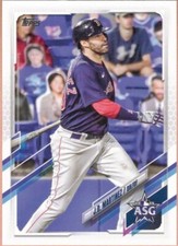JD Martinez 2021 Topps Update MLB All-Stars