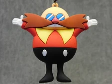 Sonic NEW * 1991 Dr Eggman Clip * Blind Bag Series 4 Figural Key Chain Monogram