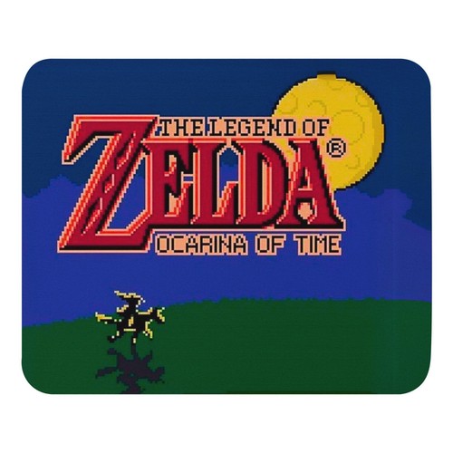 LEGEND OF ZELDA OCARINA OF TIME - Mouse Pad – NEW 9.5" x 7.75" - Picture 2 of 4