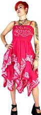 Beautiful Layered Hestia Hippie Boho Pink Dress