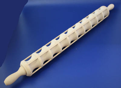 RAVIOLIHOLZ RAVIOLIROLLE RAVIOLI RAVIOLATORE ROLLING PIN ROULEAU PASTAROLLE ROLE