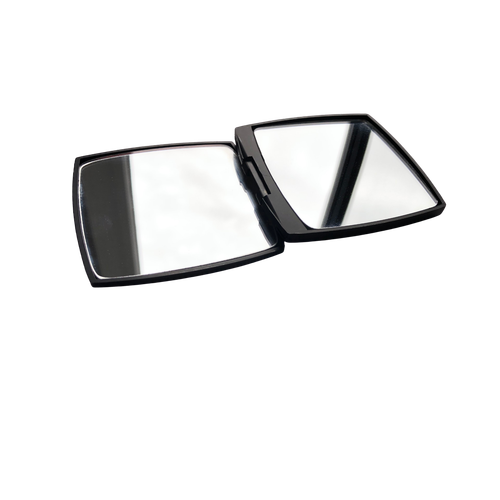 Sleek Makeup Pocket sized Double Sided Light Weight Compact Make Folded Mirror - Picture 3 of 8