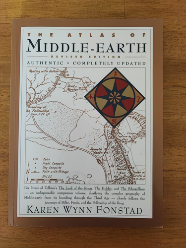 The Atlas of Tolkien's Middle-earth by Karen Wynn Fonstad (Paperback ...