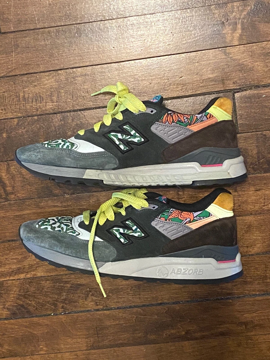 New Balance 998 Made in USA Festival Pack - Green for Sale