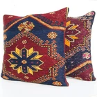 HOME DESIGN CAUCASIAN TWO PILLOWS MULTI COLORED 24" SQUARE WOOL 50+ AREA RUGS