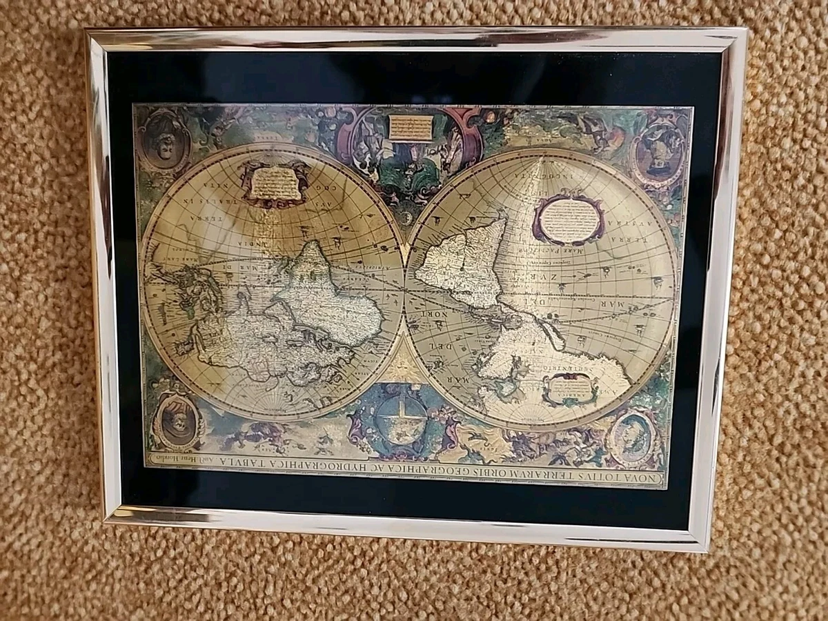 1980-1989 日期范围古董世界地图、地图册| eBay