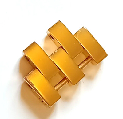 Cartier Panthere 18ct rose  gold 15 mm link