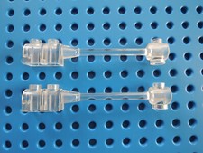 Lego 2 x Star Wars Laserkanone 30359b  transparent klar 7675 10030 4709 4485