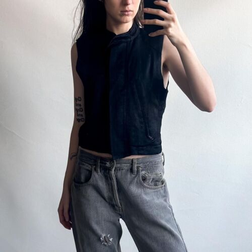 Ann Demeulemeester 00s black vest 36 - Picture 2 of 7