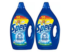 Spee Aktiv Gel Universal 4+1 Flüssigwaschmittel, Frisch & Nachhaltig, 2x 50 WL
