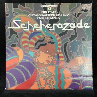 RCA Half-Speed Mastered RIMSKY-KORSAKOV Scheherazade - REINER - ST LP (TAS RI)