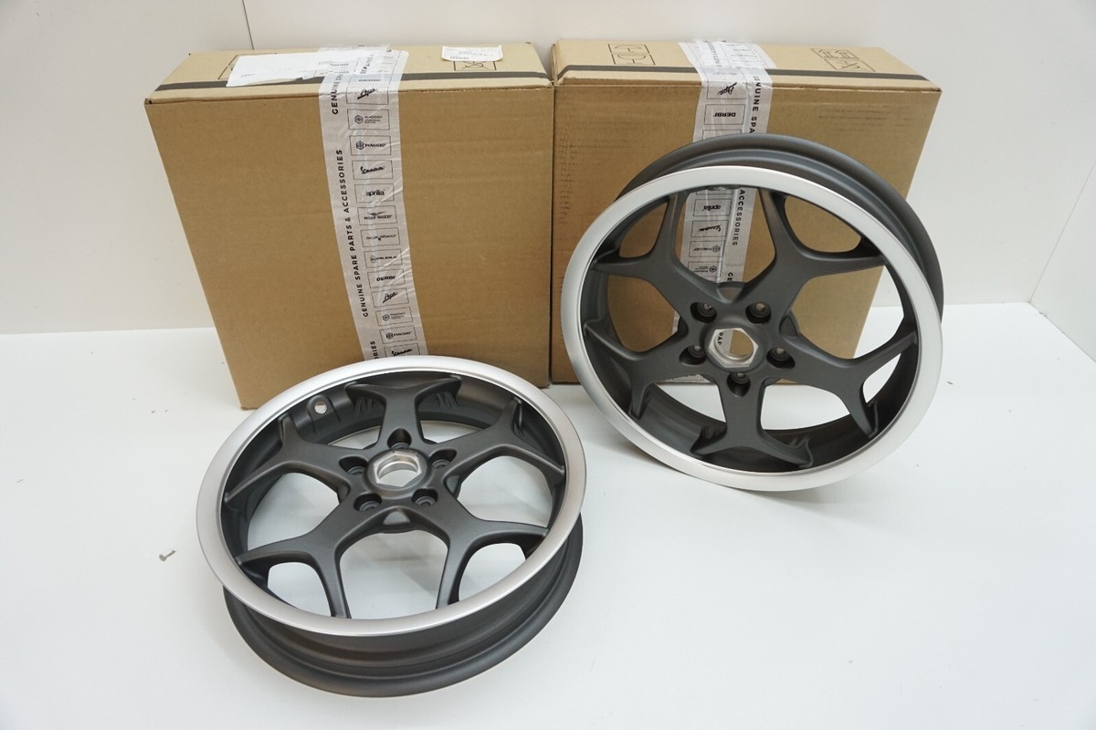 PIAGGIO MP3 300 350 400 500 Ruote Anteriori Entrambe Coppia Set