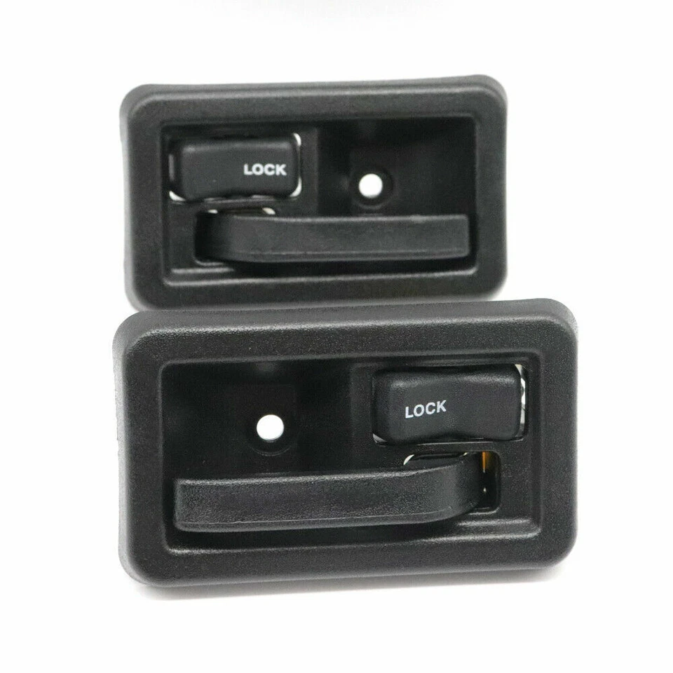 左右内门把手内部适用于牧马人 1987 - 2004 吉普 YJ TJ 一对 — 第 3/4 张图片