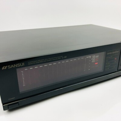 SANSUI SE-88 グラフィックイコライザー Sansui SE-88 Compu-Equalizer Remote Control Japan Vintage Hi