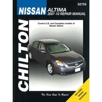 Nissan Altima 2007-2010 Usa Us Kanada Canada Import Repair Manual Chilton