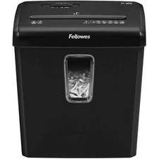 Fellowes Powershred P-30C Aktenvernichter mit Partikelschnitt P-4, 4 x 34 mm
