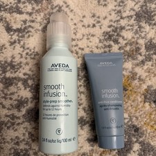 Aveda Smooth Infusion Anti Frizz Conditioner 1.4 Oz  Style-Prep Smoother READ
