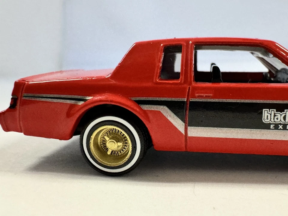 Hot Wheels Muscle Mania 4/10 2020 Red '87 Buick Regal GNX Loose 3D Wheel Swap - Image 3 of 4