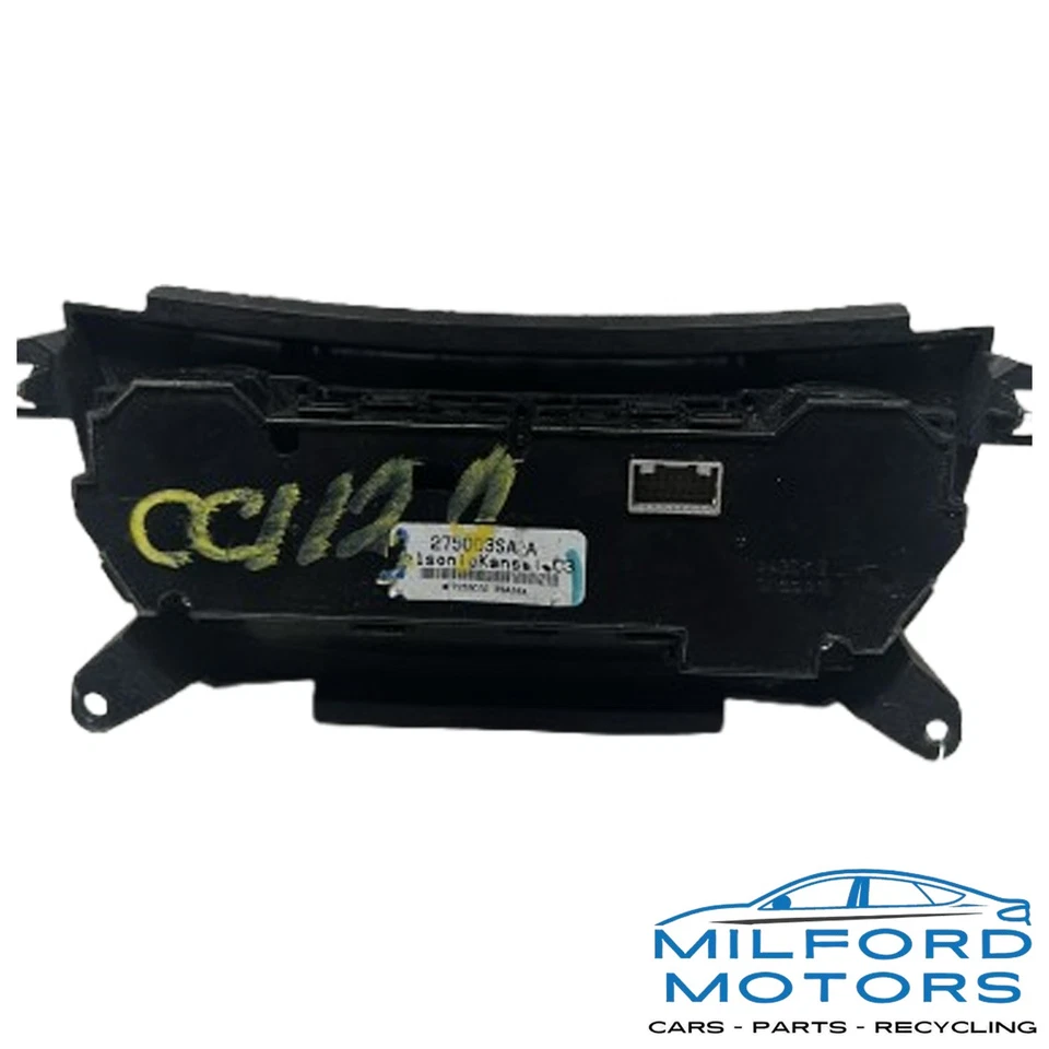 Single Zone Black Temperature Control – Fits 2013-2014 Sentra Sedan 1.8L FWD - Image 2 of 4