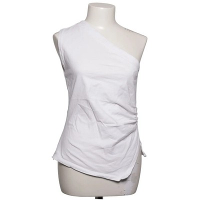 Zara, Top, Größe: M, Weiß, Baumwolle, Sonstiges, Damen #MvZ