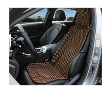 Natural Wood Beaded Seat Cover Massaging Cooling Cushion for Car Truck. Keeps...