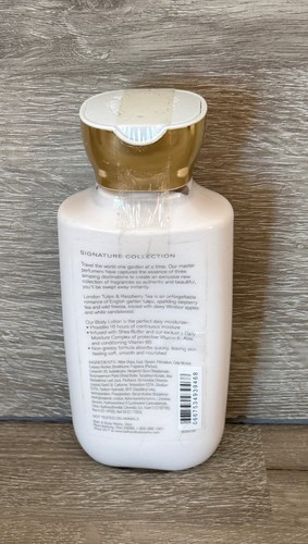 Bath & Body Works London Tulpen Himbeertee Shea Vitamin E Bodylotion 8 fl. Oz. - Bild 2 von 5