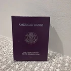 1986 UNITED STATES PROOF AMERICAN SILVER EAGLE DOLLAR W/ OGP & COA