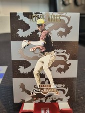 2025 Panini Crusade #91 Leo De Vries - Gold Foil