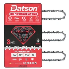 3PACK For Husqvarna 20" X-CUT SP33G .325" .050" 80DL Chainsaw Chain 581643680
