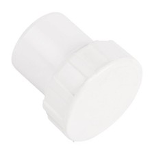 Image of Solvent White 32mm (36mm) Waste Pipe Access Plug - 5 PACK - FREE 1 Day Delivery
